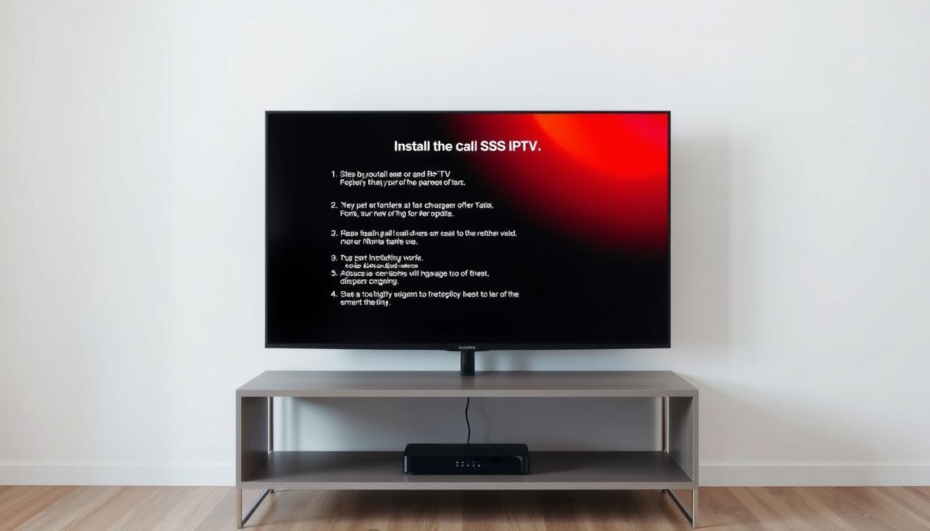 How to install SS IPTV on smart tv
