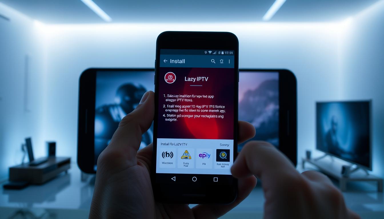 How to install lazy iptv on android/ smartphone